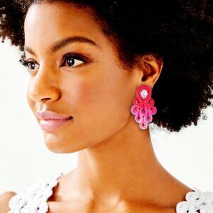 💖New "Leah" Handmade Soutache Drop Earrings💖